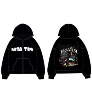 Desatini Black Hoodie